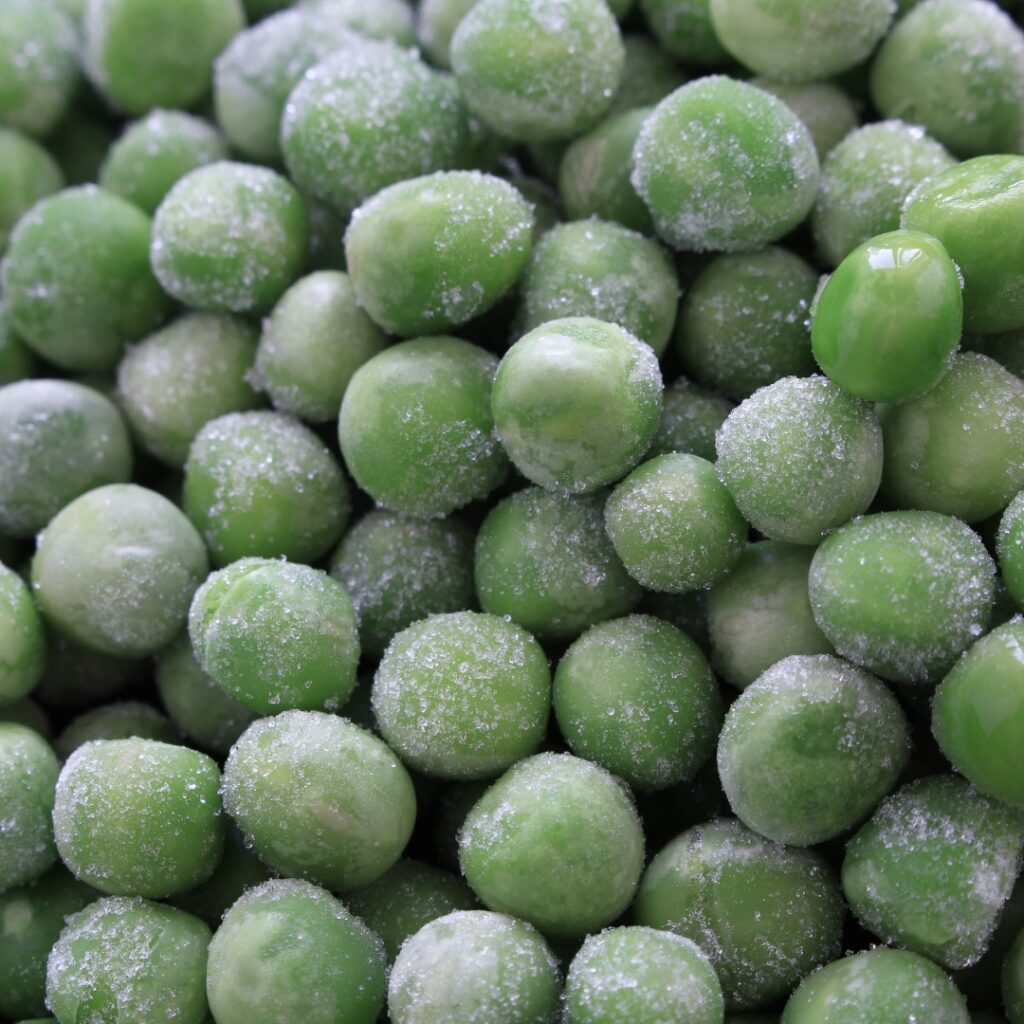Frozen vegetables